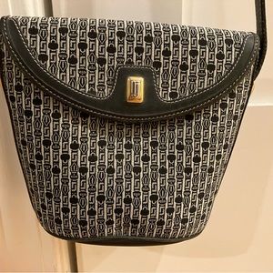 Vintage Judith Leiber monogram crossbody